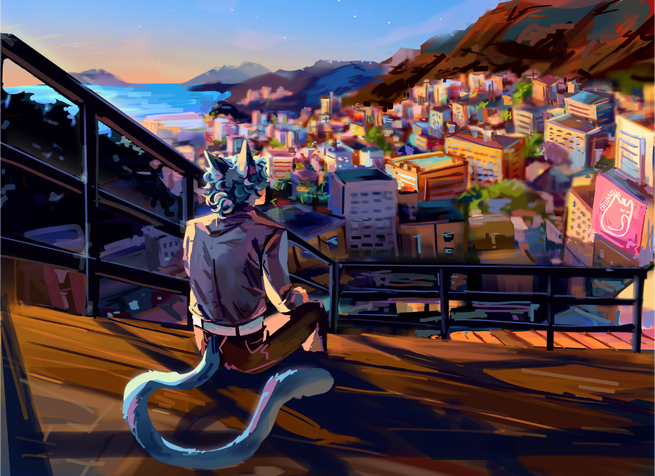 Wondering ( ibispaint )